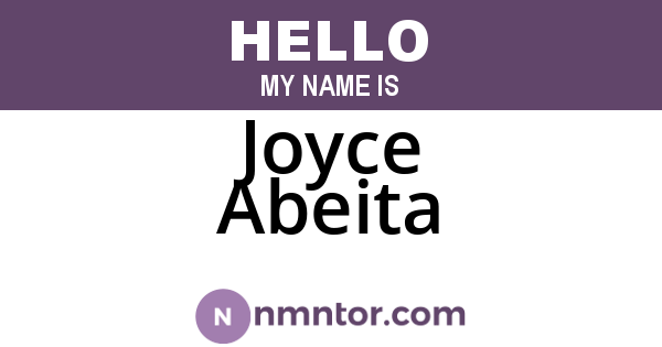 Joyce Abeita
