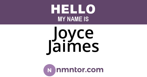 Joyce Jaimes