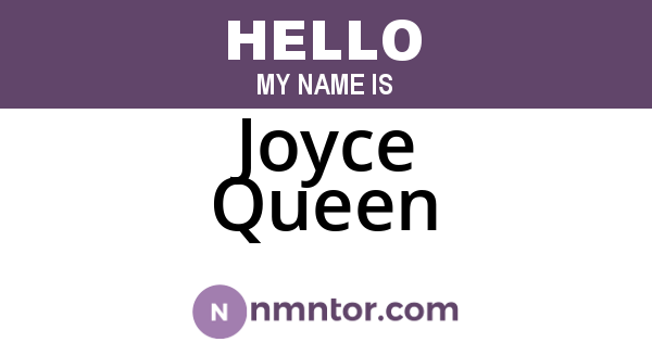 Joyce Queen
