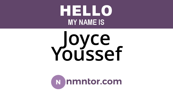 Joyce Youssef