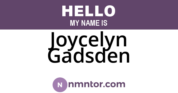Joycelyn Gadsden