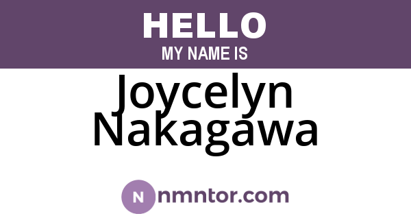 Joycelyn Nakagawa