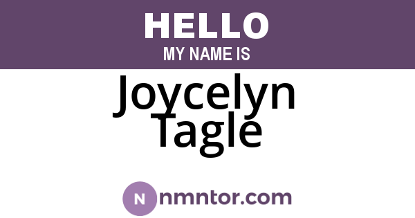 Joycelyn Tagle