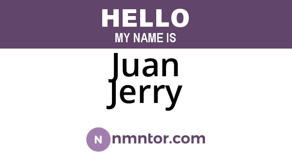 Juan Jerry