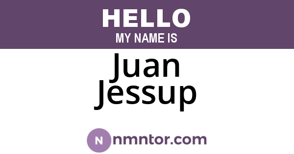 Juan Jessup