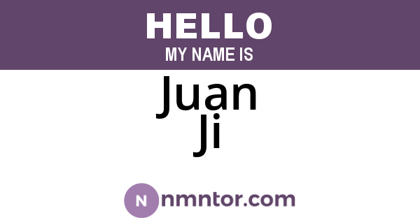 Juan Ji