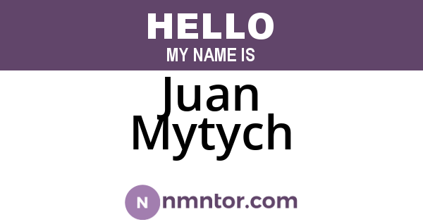 Juan Mytych