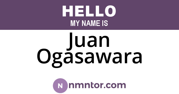 Juan Ogasawara