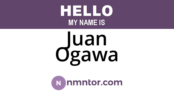 Juan Ogawa