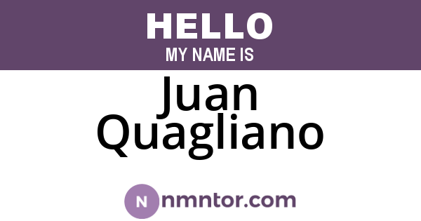 Juan Quagliano