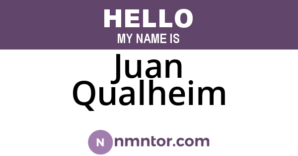 Juan Qualheim