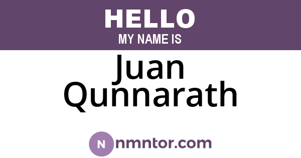 Juan Qunnarath