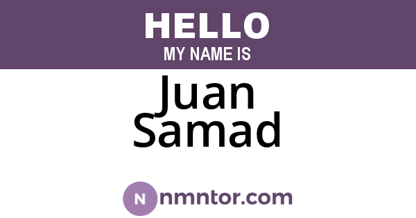 Juan Samad