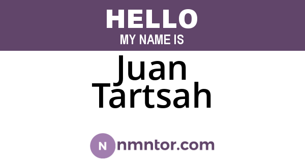 Juan Tartsah