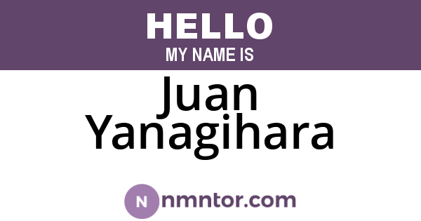 Juan Yanagihara