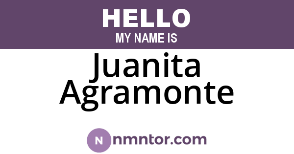 Juanita Agramonte