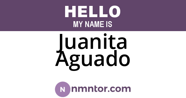 Juanita Aguado