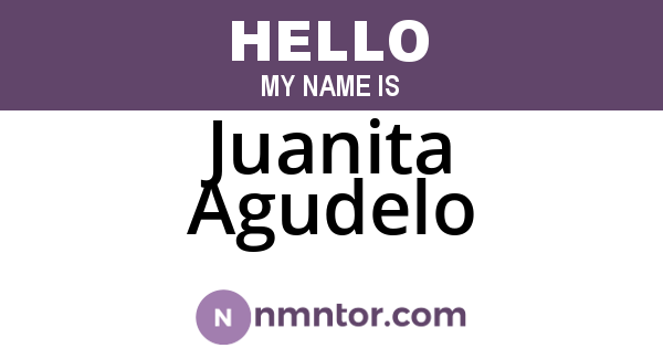 Juanita Agudelo