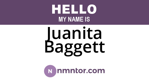 Juanita Baggett