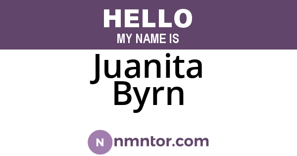 Juanita Byrn