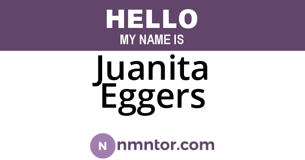 Juanita Eggers