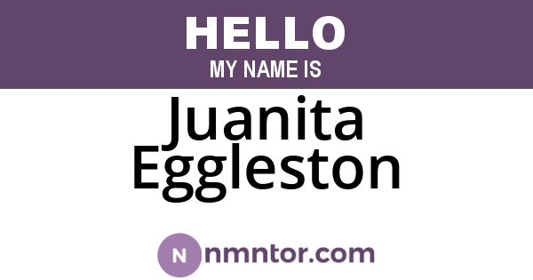 Juanita Eggleston