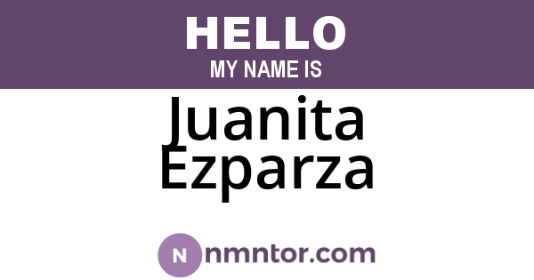 Juanita Ezparza