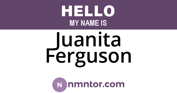 Juanita Ferguson