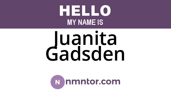 Juanita Gadsden
