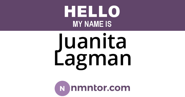 Juanita Lagman