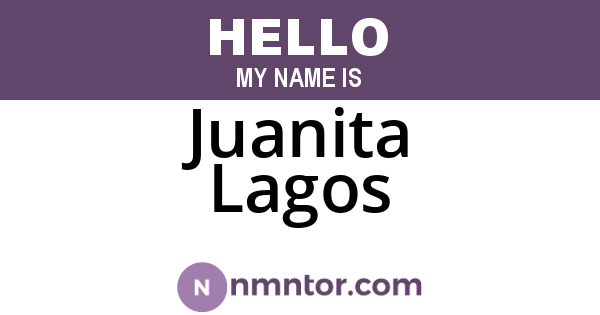 Juanita Lagos