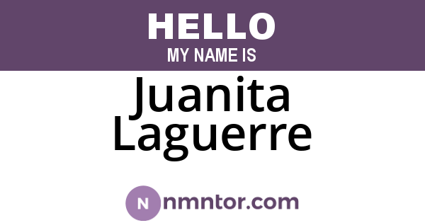 Juanita Laguerre