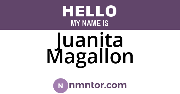 Juanita Magallon