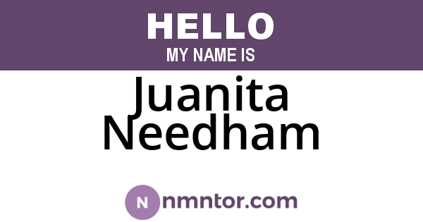 Juanita Needham