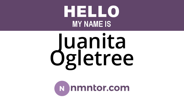 Juanita Ogletree