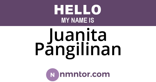 Juanita Pangilinan