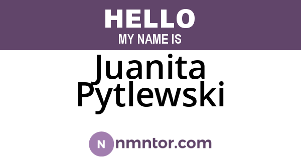 Juanita Pytlewski