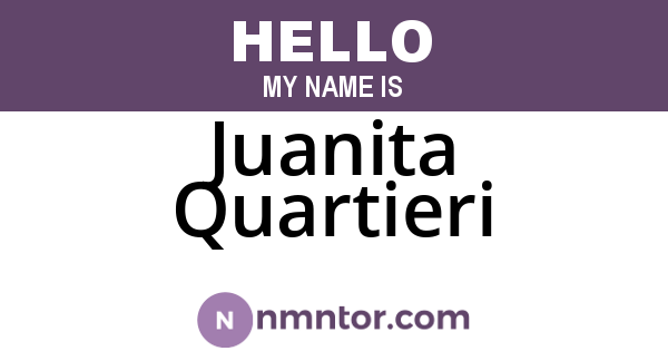 Juanita Quartieri
