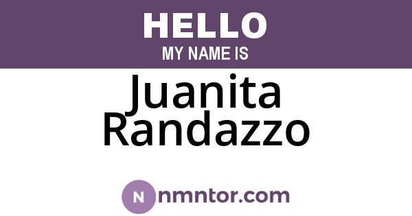 Juanita Randazzo