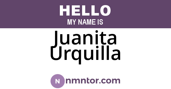 Juanita Urquilla