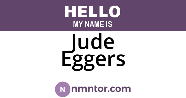Jude Eggers