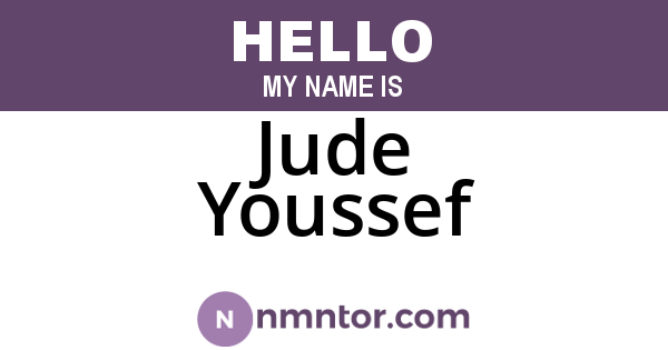 Jude Youssef