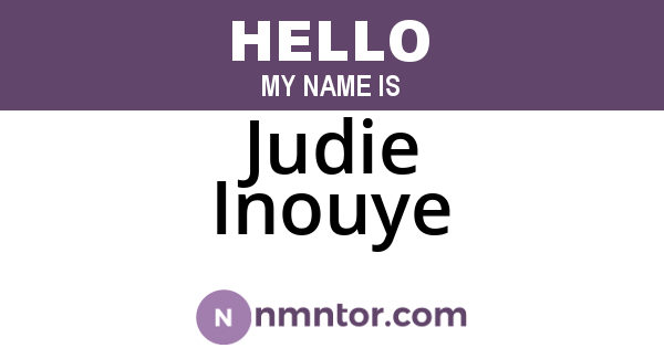 Judie Inouye