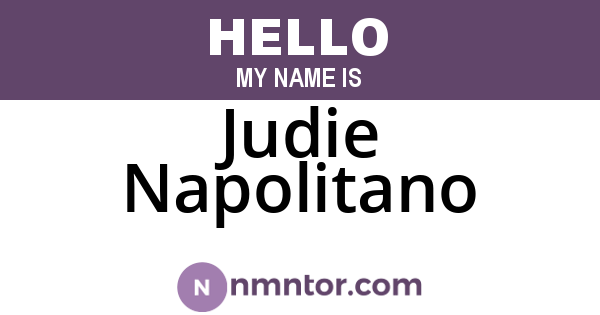Judie Napolitano