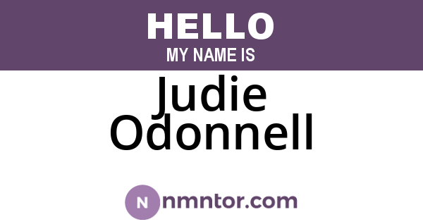 Judie Odonnell