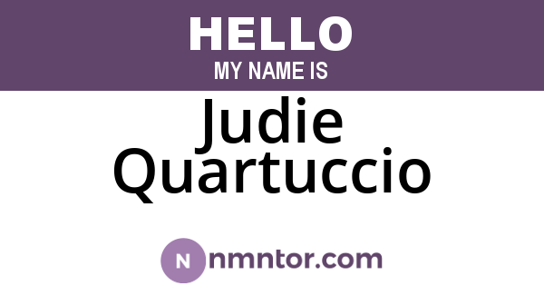 Judie Quartuccio