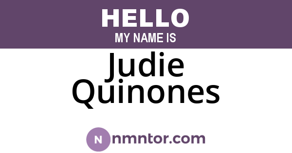 Judie Quinones