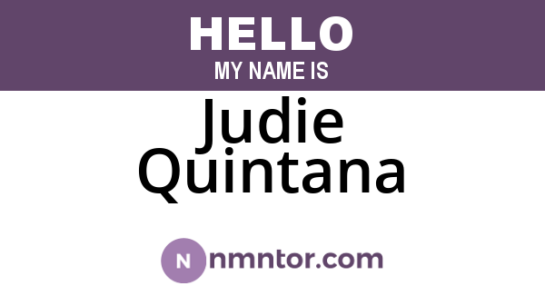 Judie Quintana