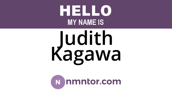 Judith Kagawa