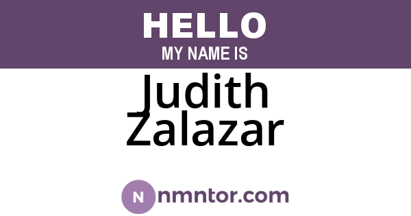 Judith Zalazar
